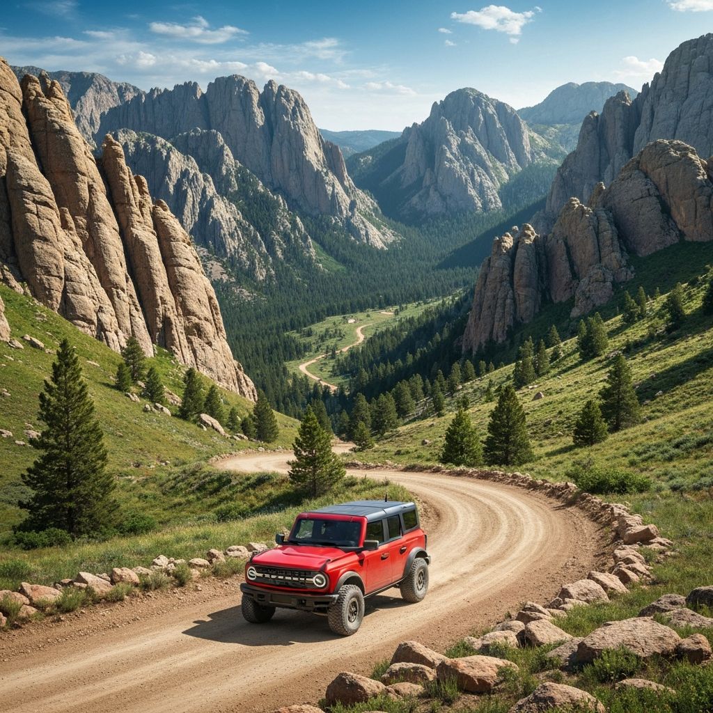 Dramatic Black Hills landscape